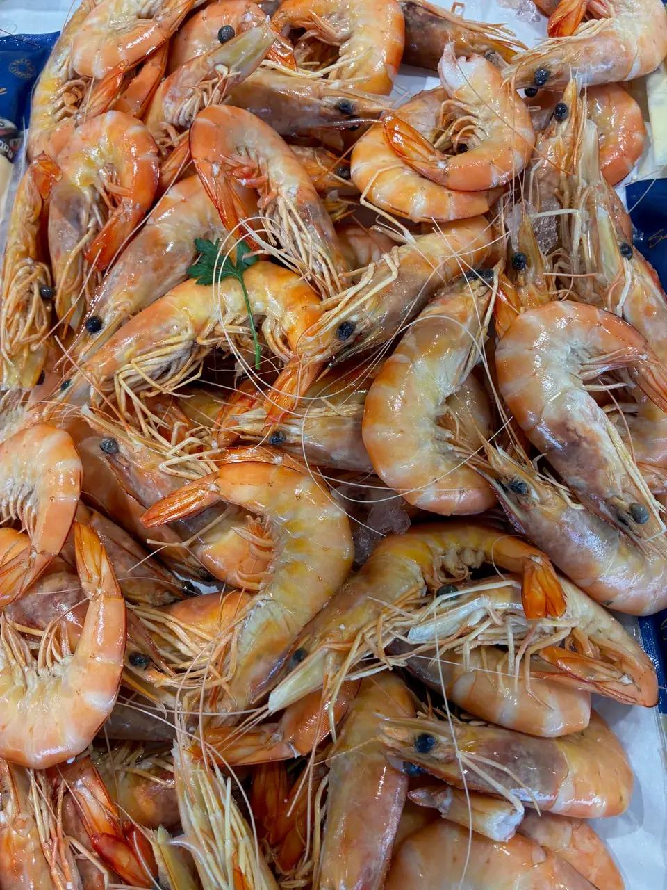 Gambas cuites