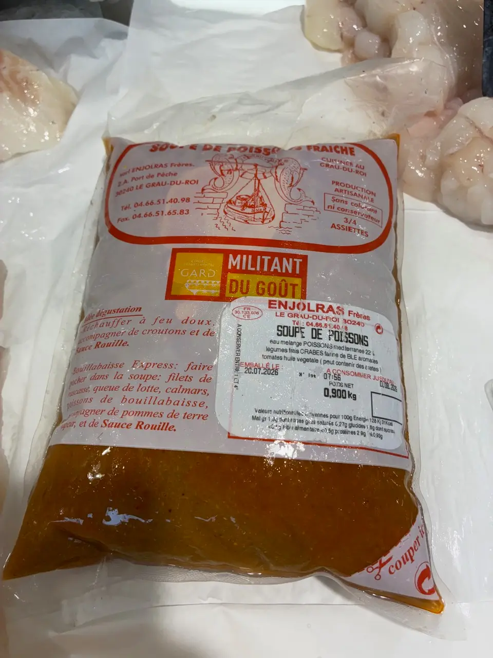 Soupe de poisson (1L)